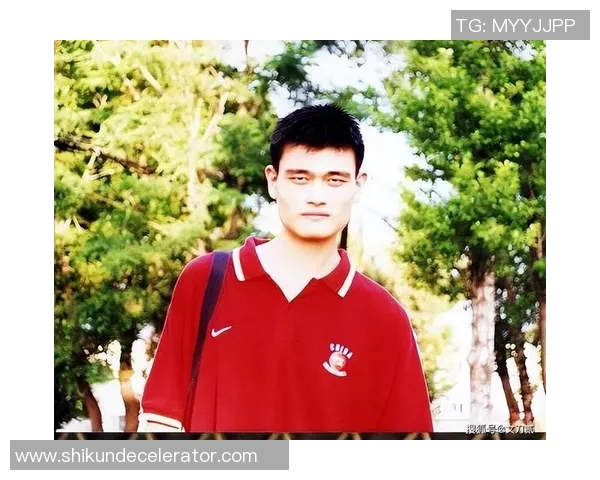 小孩追逐姚明的梦想与勇气在篮球场上绽放光芒